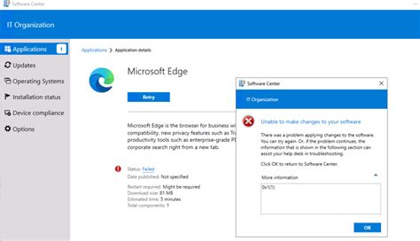 AppEnforce 8132013 80601 AM 3440 (0x0D70) Unmatched exit code (255) is considered an execution failure. . Unmatched exit code 60001 is considered an execution failure